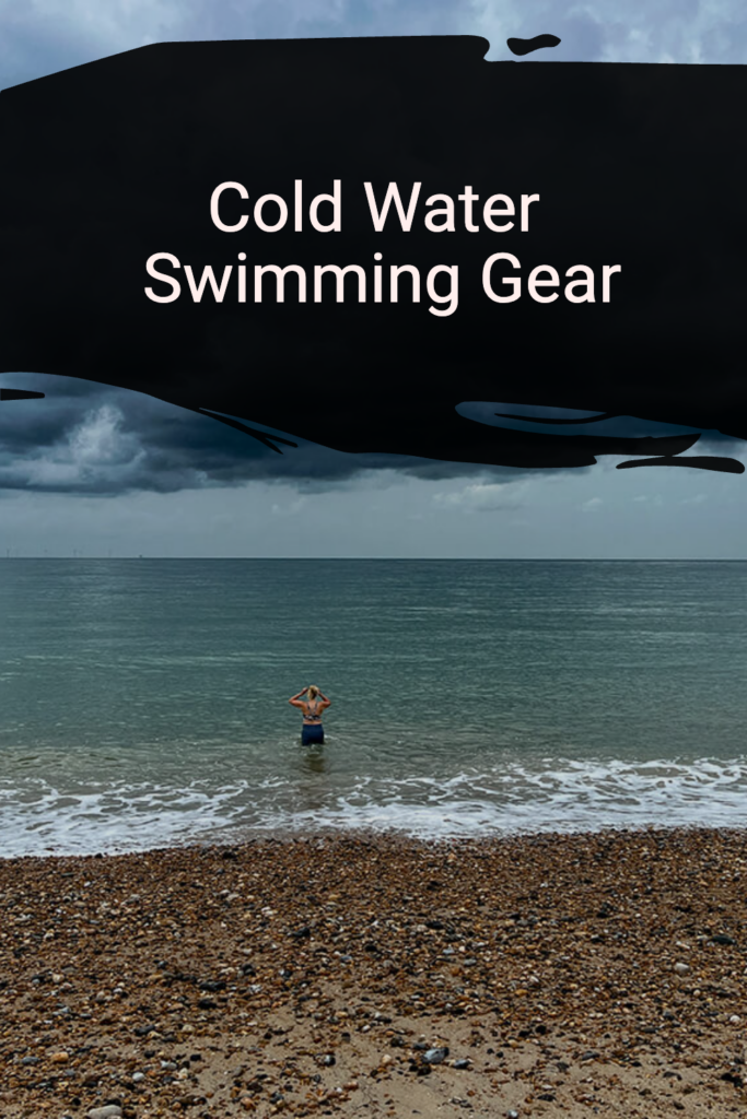 someone cold water swimming